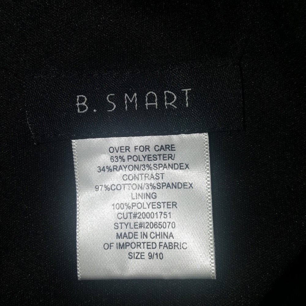 NWOT - B. Smart Red and Black Dress Sz 9/10 - Picture 7 of 7